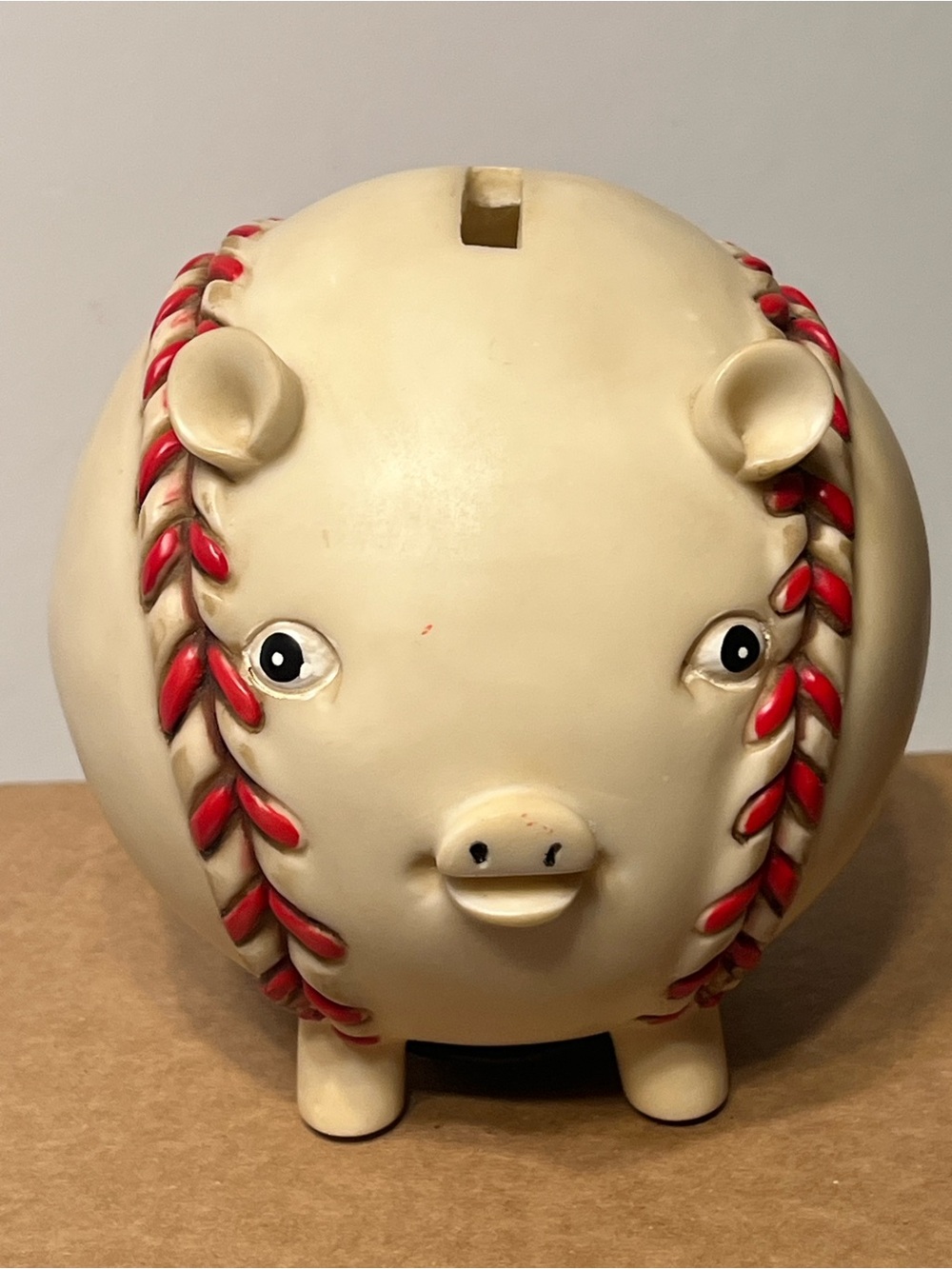 Vintage Baseball Peggy Bank